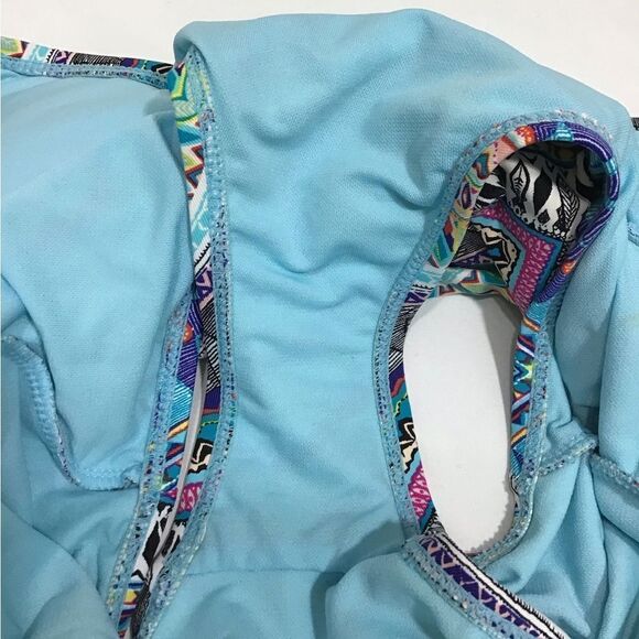 Liz Claiborne One Piece Cutout Swimsuit Size 6 - Picture 6 of 12